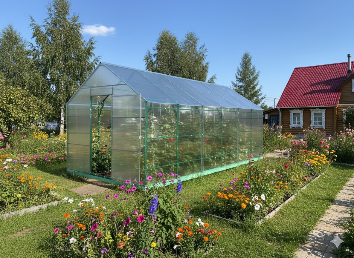 Теплица "Домик"