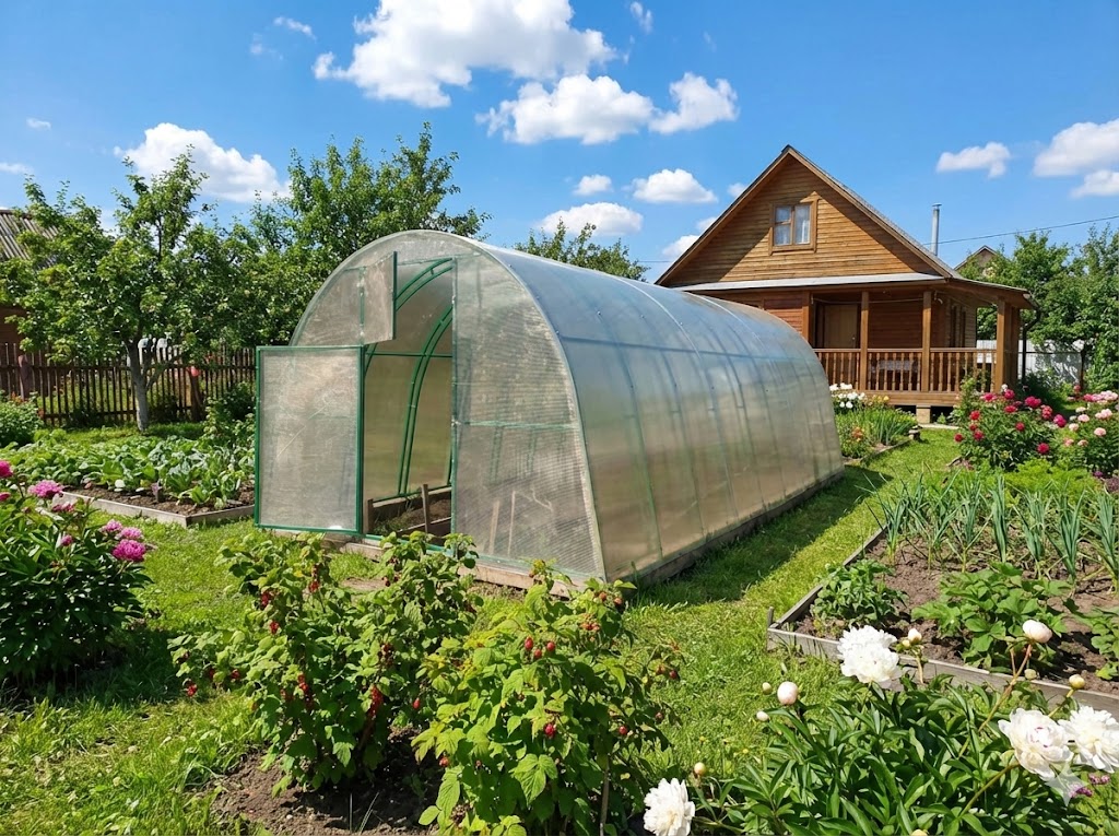 Теплица "Двойная Дуга"