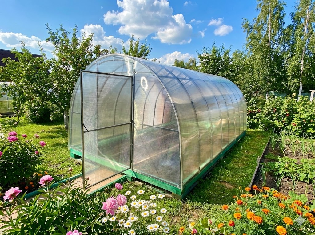 Теплица 30х20 на ребро